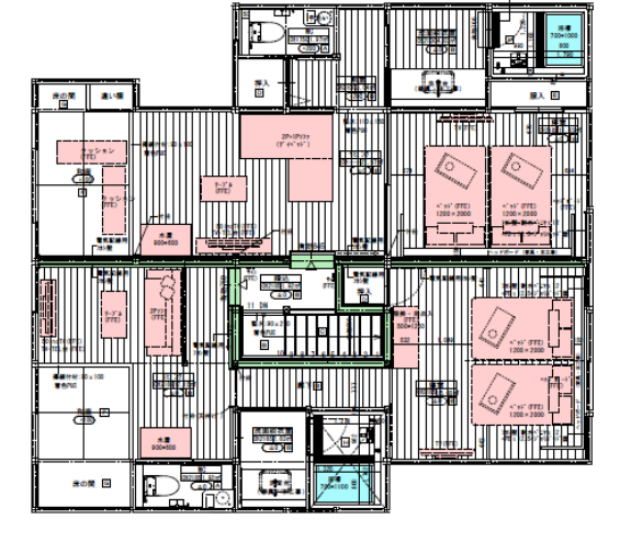 2F 間取り図