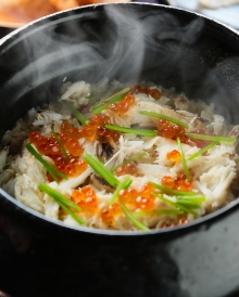 Seasonal ingredients nurtured by the rich seas and fertile lands of the Seto Inland Sea.