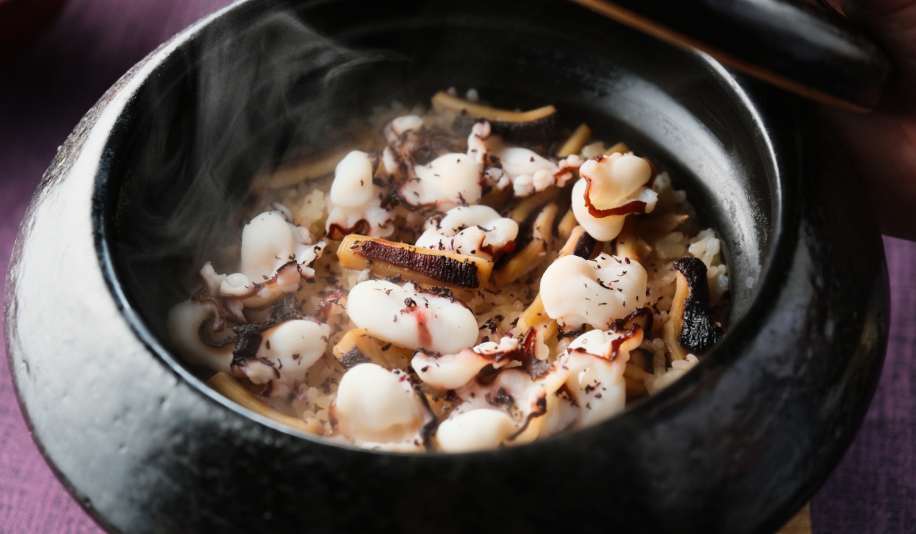 Seasonal ingredients nurtured by the rich seas and fertile lands of the Seto Inland Sea.