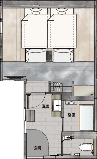客室間取り図